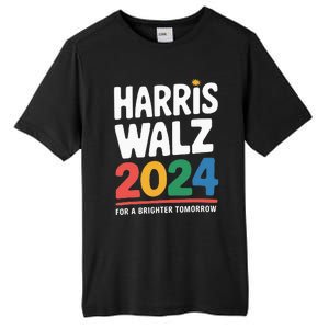 Kamala Harris Tim Waltz Campaign Harris Walz 2024 Tall Fusion ChromaSoft Performance T-Shirt