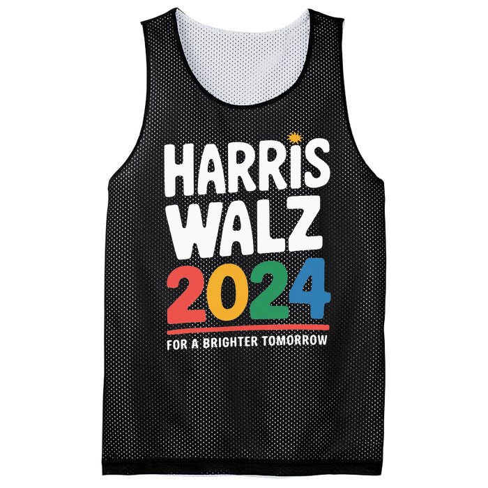 Kamala Harris Tim Waltz Campaign Harris Walz 2024 Mesh Reversible Basketball Jersey Tank