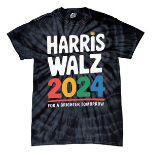 Kamala Harris Tim Waltz Campaign Harris Walz 2024 Tie-Dye T-Shirt