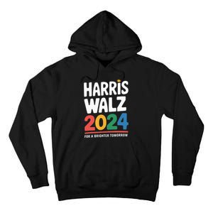 Kamala Harris Tim Waltz Campaign Harris Walz 2024 Tall Hoodie