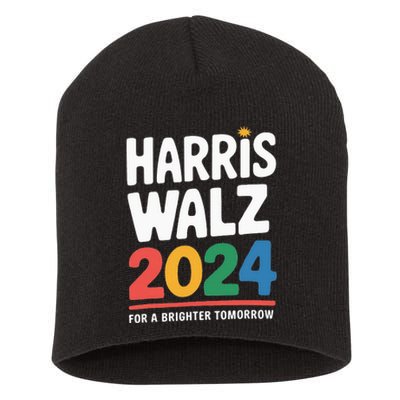 Kamala Harris Tim Waltz Campaign Harris Walz 2024 Short Acrylic Beanie