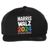 Kamala Harris Tim Waltz Campaign Harris Walz 2024 Wool Snapback Cap