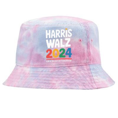 Kamala Harris Tim Waltz Campaign Harris Walz 2024 Tie-Dyed Bucket Hat