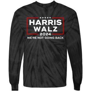 Kamala Harris Tim Walz Waltz Vp President Harris Waltz 2024 Tie-Dye Long Sleeve Shirt