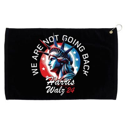 Kamala Harris Tim Walz Waltz For President Patriotic Kamala Grommeted Golf Towel