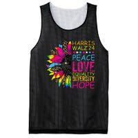 Kamala Harris Tim Walz 2024 Peace Lgbt Harris Walz Waltz Mesh Reversible Basketball Jersey Tank