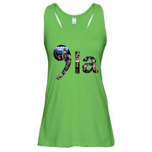 Kamala Harris Trump Presidential Debate 2024 Ladies Essential Flowy Tank