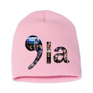 Kamala Harris Trump Presidential Debate 2024 Short Acrylic Beanie