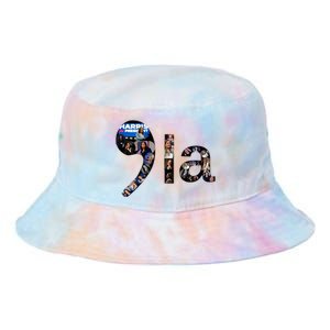 Kamala Harris Trump Presidential Debate 2024 Tie Dye Newport Bucket Hat