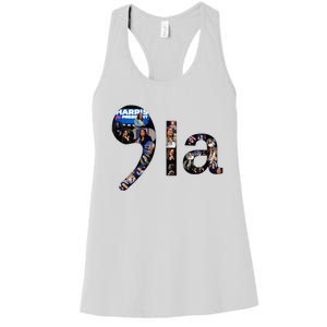 Kamala Harris Trump Presidential Debate 2024 Women's Racerback Tank