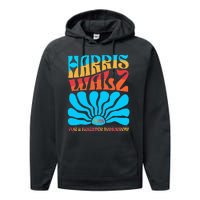 Kamala Harris Tim Walz 2024 For A Brighter Tomorrow Performance Fleece Hoodie