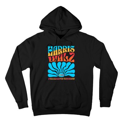 Kamala Harris Tim Walz 2024 For A Brighter Tomorrow Hoodie