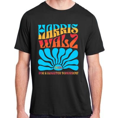 Kamala Harris Tim Walz 2024 For A Brighter Tomorrow Adult ChromaSoft Performance T-Shirt