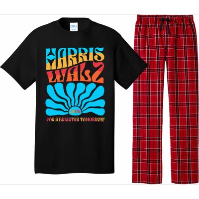 Kamala Harris Tim Walz 2024 For A Brighter Tomorrow Pajama Set