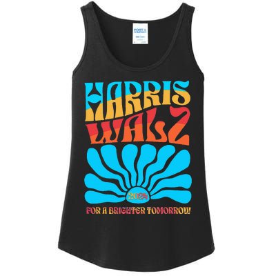 Kamala Harris Tim Walz 2024 For A Brighter Tomorrow Ladies Essential Tank