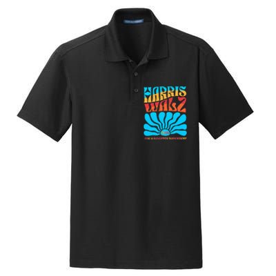 Kamala Harris Tim Walz 2024 For A Brighter Tomorrow Dry Zone Grid Polo