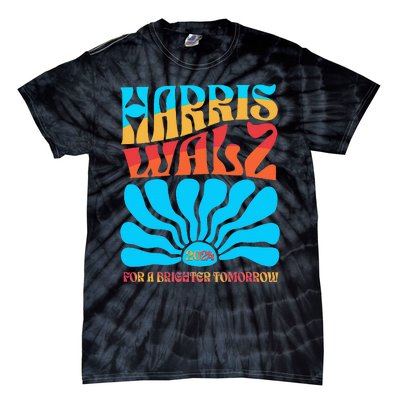 Kamala Harris Tim Walz 2024 For A Brighter Tomorrow Tie-Dye T-Shirt