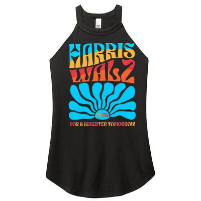 Kamala Harris Tim Walz 2024 For A Brighter Tomorrow Women’s Perfect Tri Rocker Tank