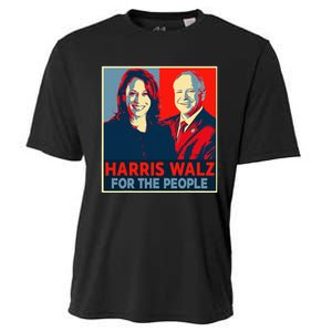 Kamala Harris Tim Walz Waltz For The People 2024 Cooling Performance Crew T-Shirt