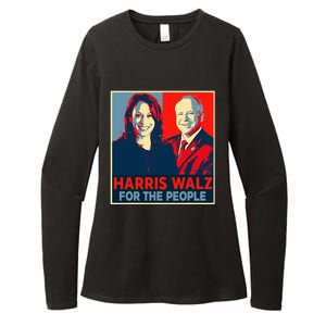 Kamala Harris Tim Walz Waltz For The People 2024 Womens CVC Long Sleeve Shirt