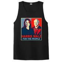 Kamala Harris Tim Walz Waltz For The People 2024 PosiCharge Competitor Tank