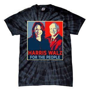 Kamala Harris Tim Walz Waltz For The People 2024 Tie-Dye T-Shirt