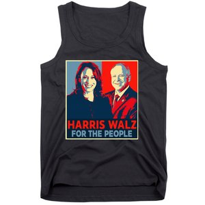 Kamala Harris Tim Walz Waltz For The People 2024 Tank Top