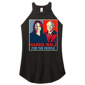 Kamala Harris Tim Walz Waltz For The People 2024 Women's Perfect Tri Rocker Tank