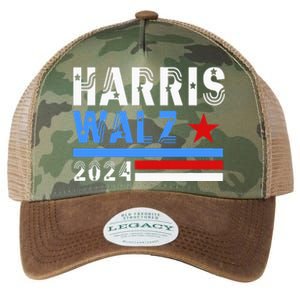 Kamala Harris Tim Walz For President Vote Harris Walz 2024 Legacy Tie Dye Trucker Hat