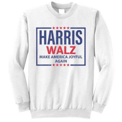 Kamala Harris Tim Walz Waltz Make America Joyful Again 2024 Sweatshirt