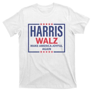 Kamala Harris Tim Walz Waltz Make America Joyful Again 2024 T-Shirt