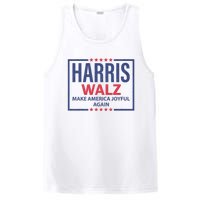 Kamala Harris Tim Walz Waltz Make America Joyful Again 2024 PosiCharge Competitor Tank