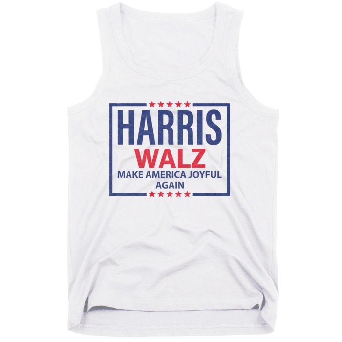 Kamala Harris Tim Walz Waltz Make America Joyful Again 2024 Tank Top