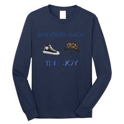 Kamala Harris Tim Walz Waltz Bringing Back The Joy Long Sleeve Shirt