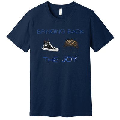 Kamala Harris Tim Walz Waltz Bringing Back The Joy Premium T-Shirt