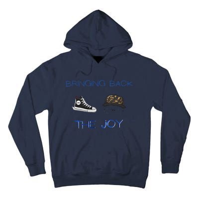 Kamala Harris Tim Walz Waltz Bringing Back The Joy Tall Hoodie