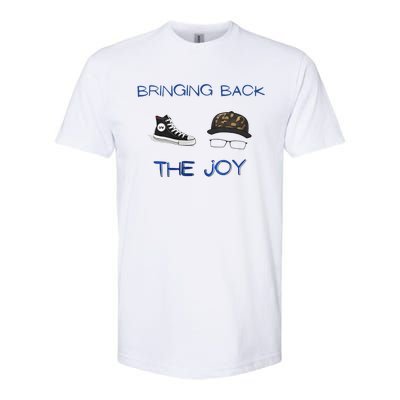 Kamala Harris Tim Walz Waltz Bringing Back The Joy Softstyle CVC T-Shirt