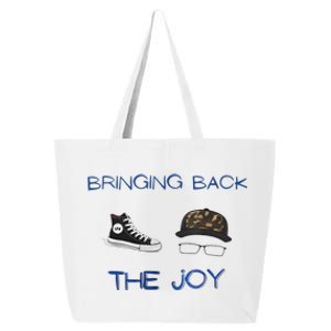 Kamala Harris Tim Walz Waltz Bringing Back The Joy 25L Jumbo Tote