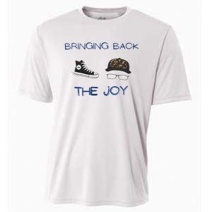 Kamala Harris Tim Walz Waltz Bringing Back The Joy Cooling Performance Crew T-Shirt