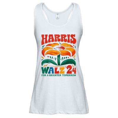 Kamala Harris Tim Walz 2024 Peace Lgbt Harris Walz Waltz Ladies Essential Flowy Tank