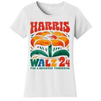 Kamala Harris Tim Walz 2024 Peace Lgbt Harris Walz Waltz Women's T-Shirt