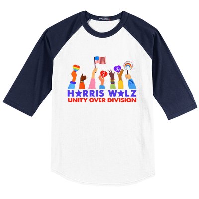 Kamala Harris Tim Walz Walz Boho Aesthetic Baseball Sleeve Shirt