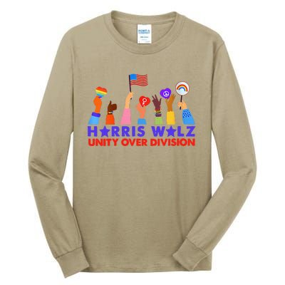 Kamala Harris Tim Walz Walz Boho Aesthetic Tall Long Sleeve T-Shirt