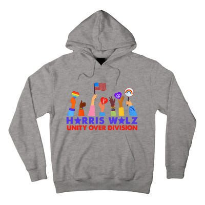 Kamala Harris Tim Walz Walz Boho Aesthetic Tall Hoodie