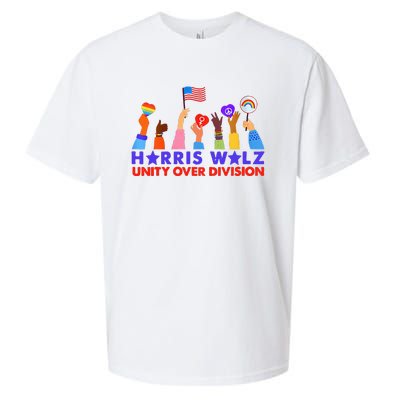 Kamala Harris Tim Walz Walz Boho Aesthetic Sueded Cloud Jersey T-Shirt