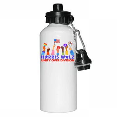 Kamala Harris Tim Walz Walz Boho Aesthetic Aluminum Water Bottle 