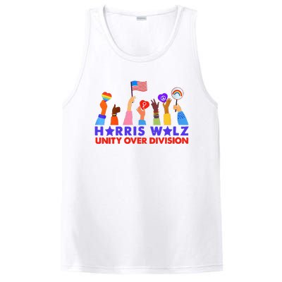 Kamala Harris Tim Walz Walz Boho Aesthetic PosiCharge Competitor Tank