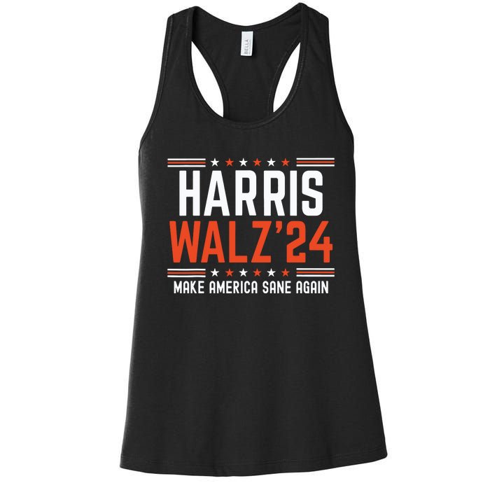 Kamala Harris Tim Walz Women's Racerback Tank