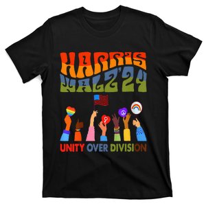 Kamala Harris Tim Walz Waltz Boho Aesthetic T-Shirt