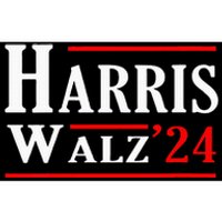 Kamala Harris Tim Walz 2024 Election Harris Walz 2024 Bumper Sticker